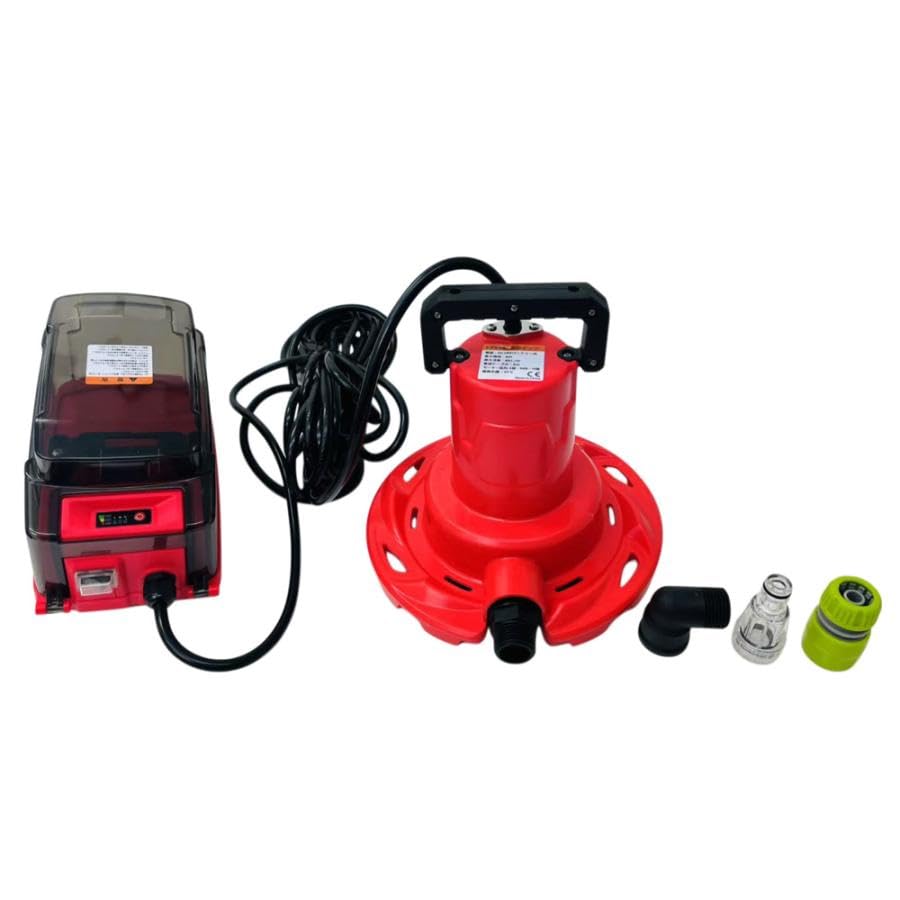 Amazon.co.jp: 18V 充電式 水中ポンプ 電動式水中ポンプ 揚水ポンプ